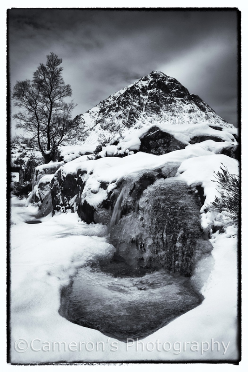 9962 Winter Buachaille Etive Mor Glen Coe